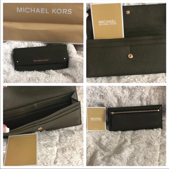 Army green mk wallet - Picture 5 of 5